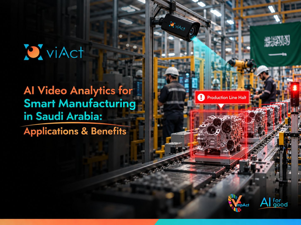 AI Video Analytics for Smart Manufacturing in Saudi Arabia: Applications & Benefits