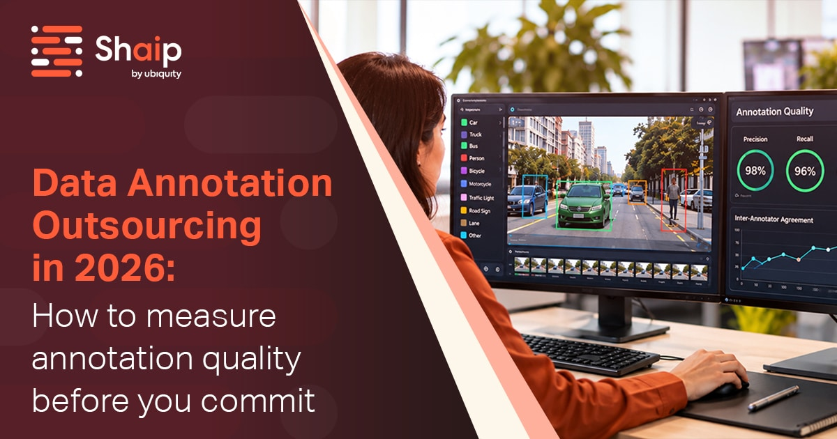 Data Annotation Outsourcing in 2026: How to Measure Annotation Quality Before You Commit